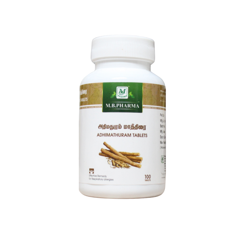 adhimathuram tablets - 100 tablets