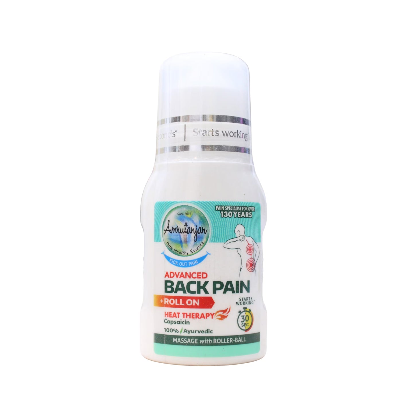 amrutanjan advanced back pain roll on 50ml