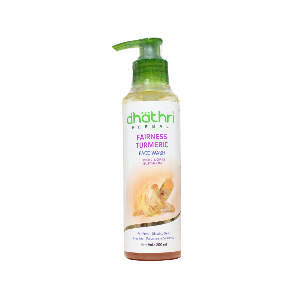 dhathri fairness turmeric facewash 200ml