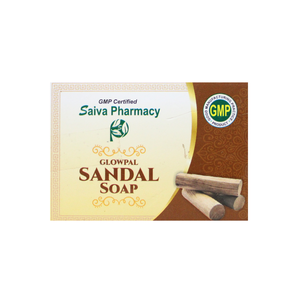 glowpal sandal soap 75gm