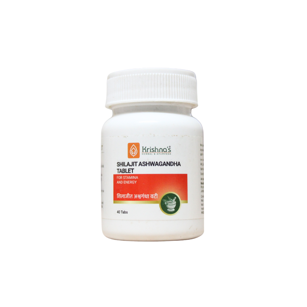 shilajit ashwagandha tablets - 40 tablets