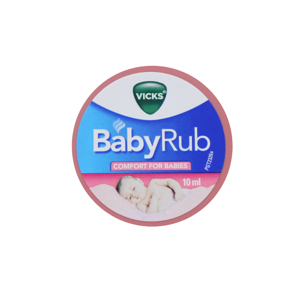 Buy Vicks Baby Rub 10ml Online - Ayush Care