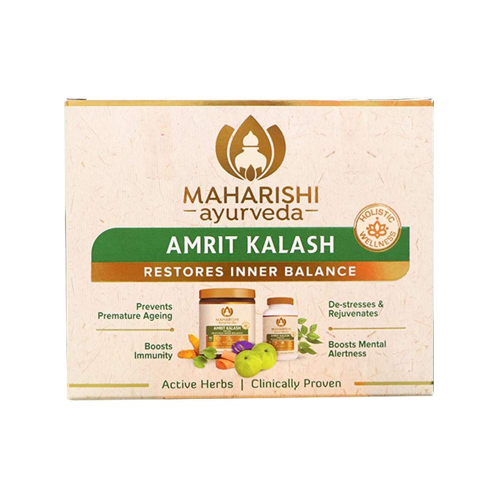 shop amrit kalash 60tablets & 600g paste (lehya) - ayurvedic at price 1990.00 from maharishi ayurveda online - ayush care