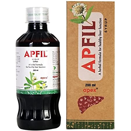 shop apfil syrup 200ml at price 165.00 from apex ayurveda online - ayush care