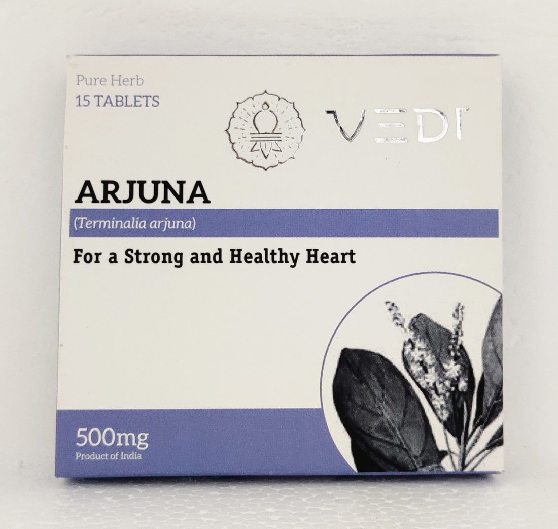 Shop Arjuna tablets - 15tablets at price 85.00 from Vedi Herbals Online - Ayush Care