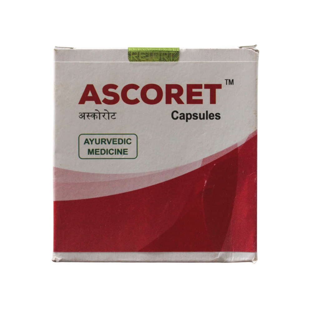 shop ascoret capsules - 10 capsules at price 72.60 from retort pharma online - ayush care