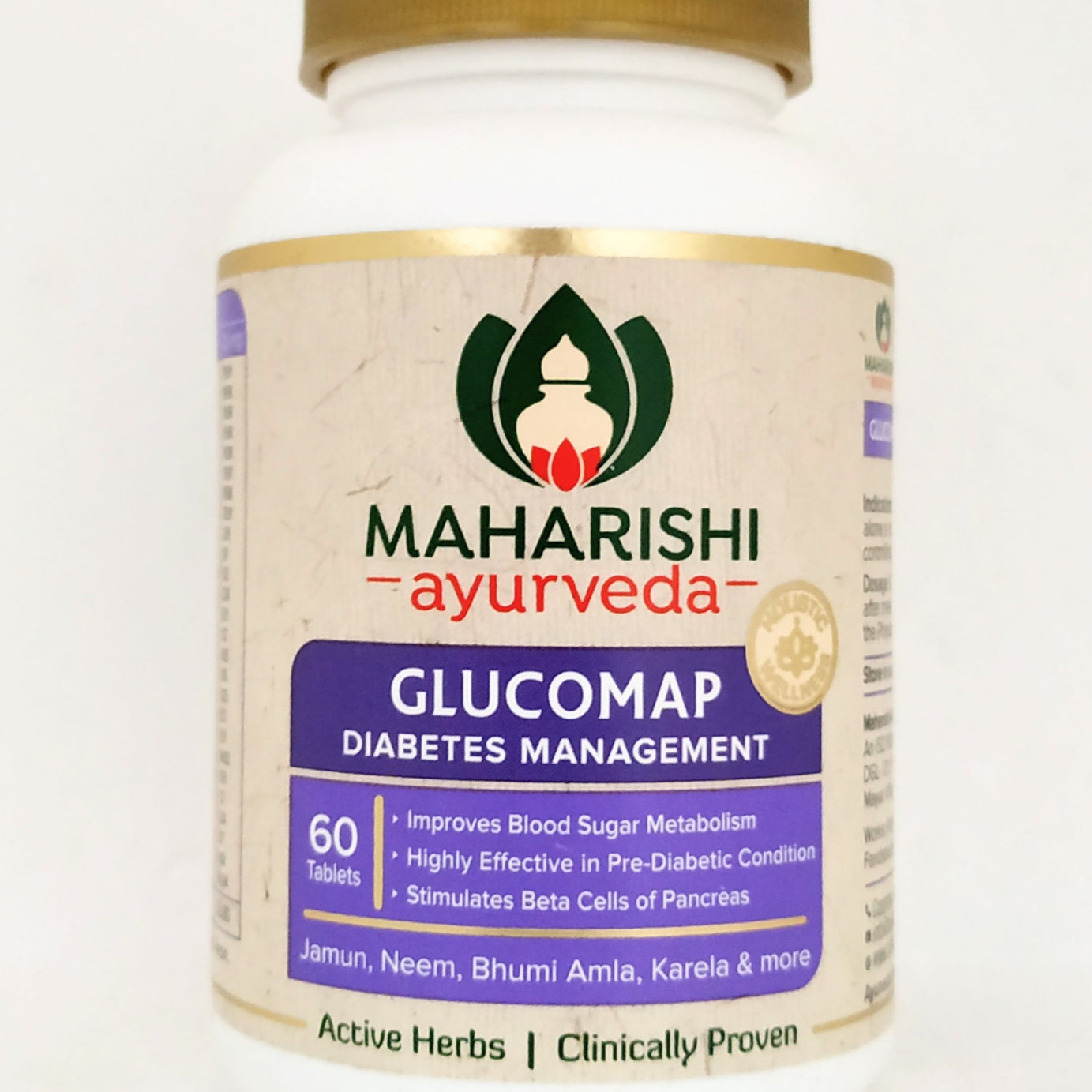 Shop Glucomap tablets - 60tablets at price 280.00 from Maharishi Ayurveda Online - Ayush Care