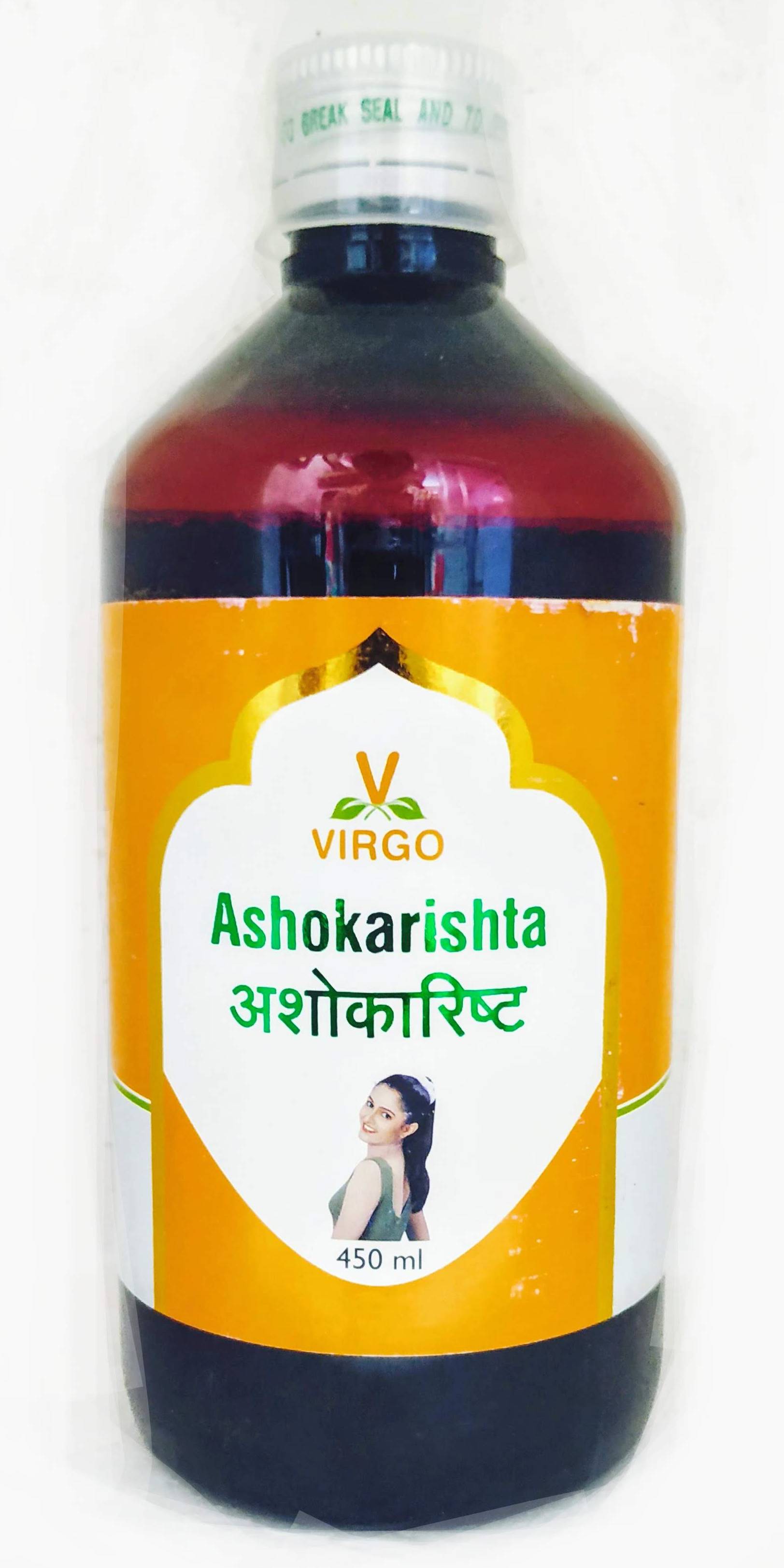 Shop Virgo Ashokarishta 450ml at price 140.00 from Virgo Online - Ayush Care