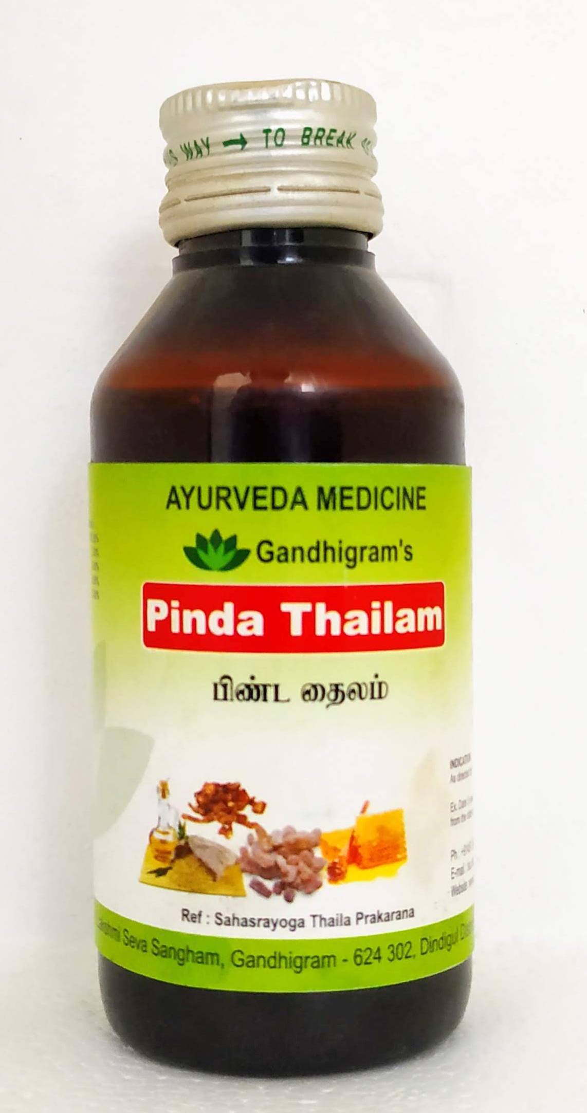 shop pinda thailam 100ml at price 85.00 from lakshmi seva sangham online - ayush care