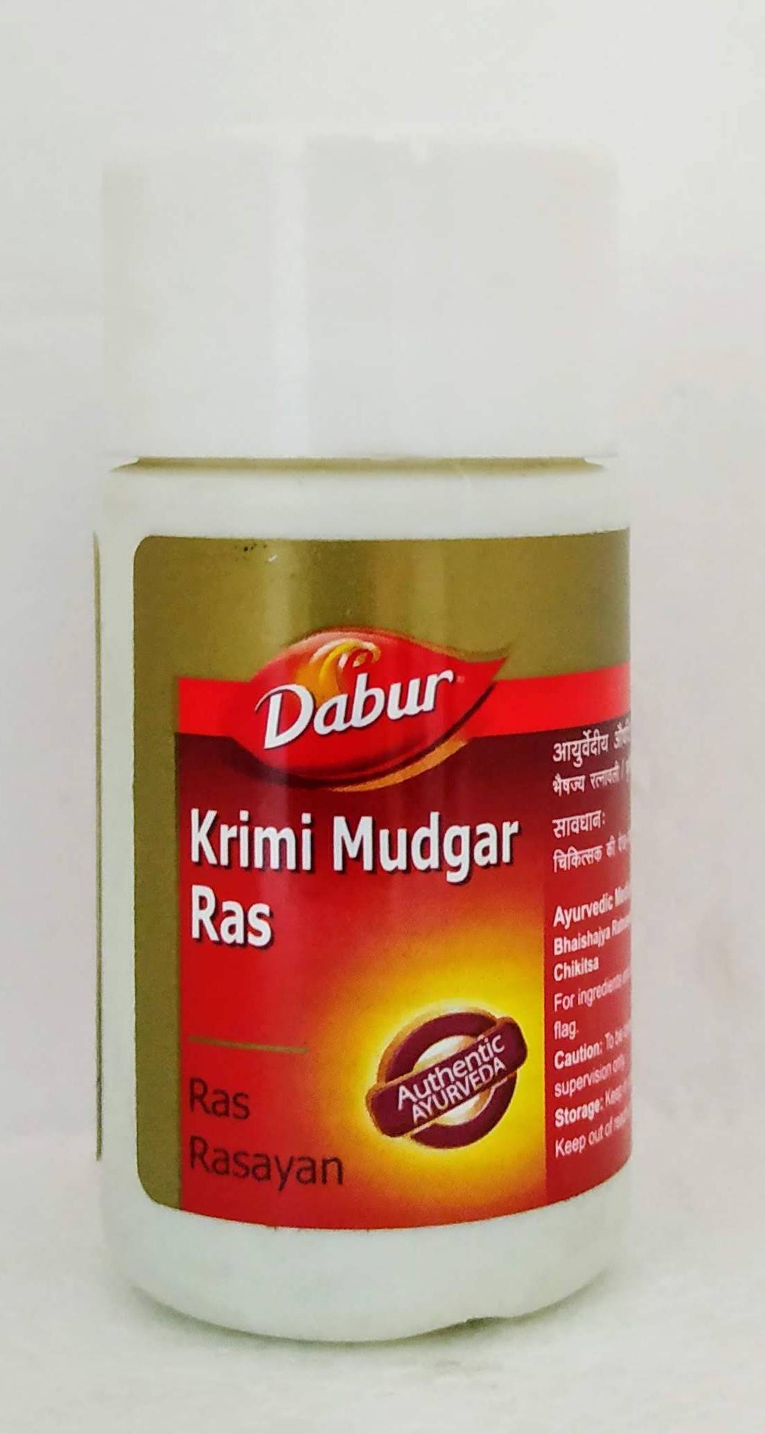 shop krimi mudgar ras - 40tablets at price 75.00 from dabur online - ayush care