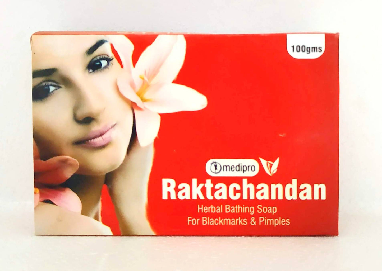 shop rakthachandan soap 100gm at price 45.00 from medipro online - ayush care