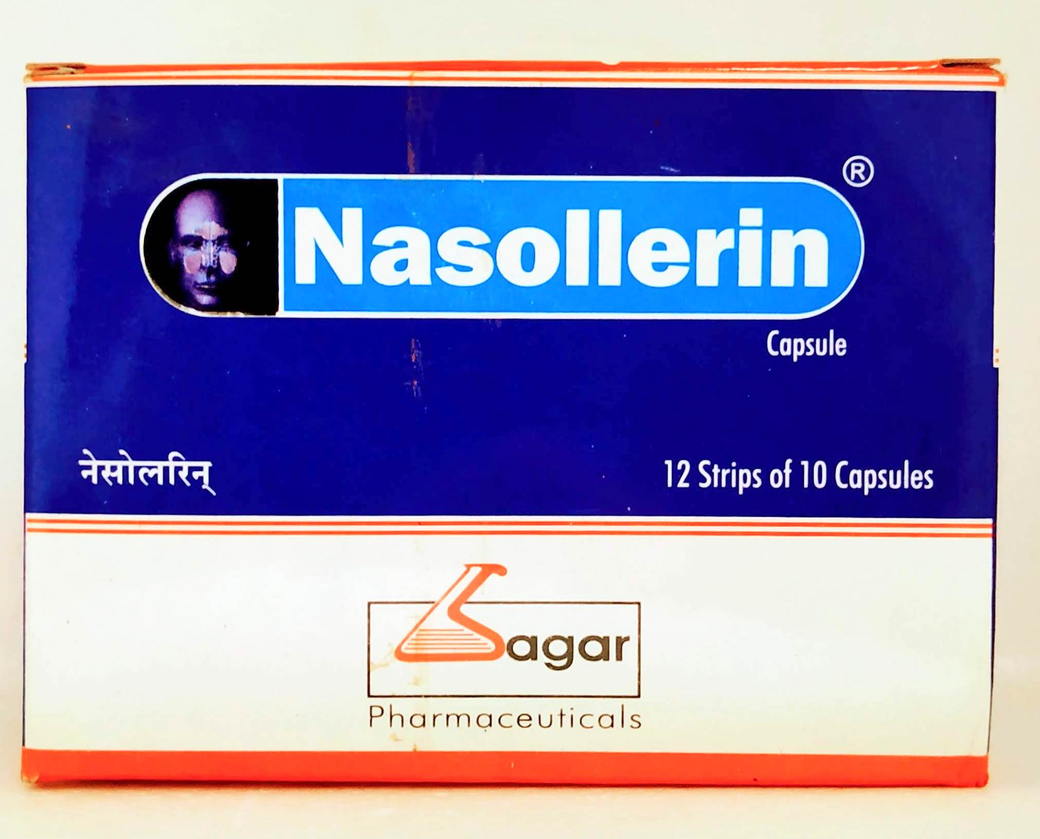 Shop Nasollerin capsules - 10Capsules at price 50.00 from Sagar Online - Ayush Care