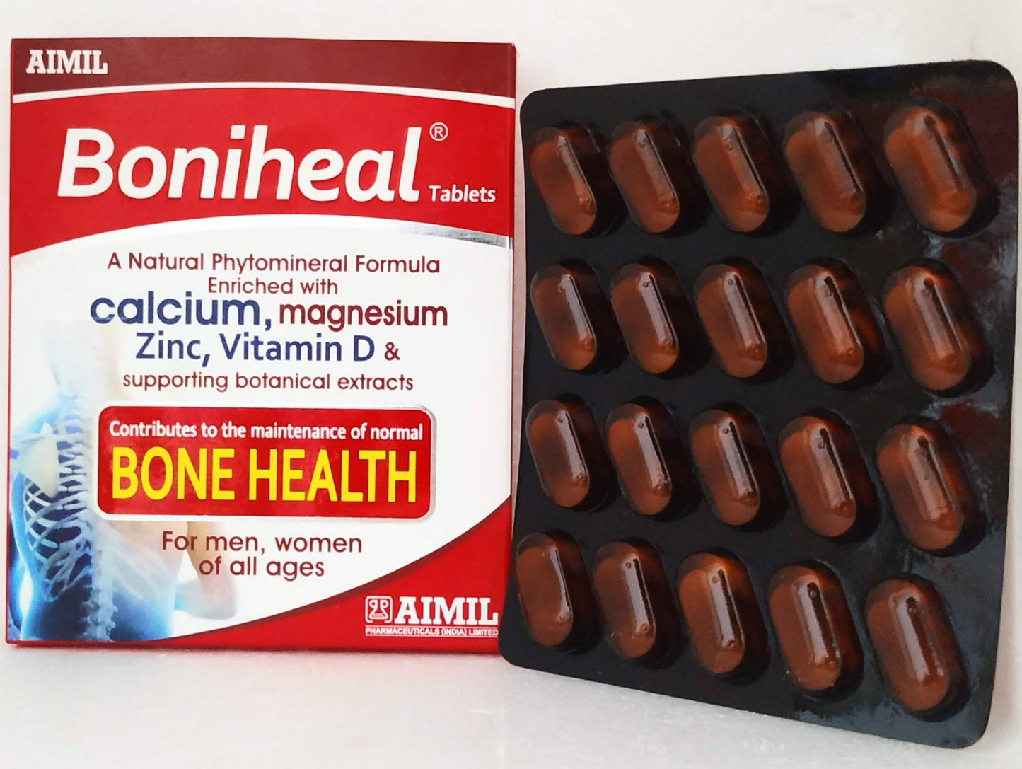 shop boniheal tablets - 20tablets at price 160.00 from aimil online - ayush care