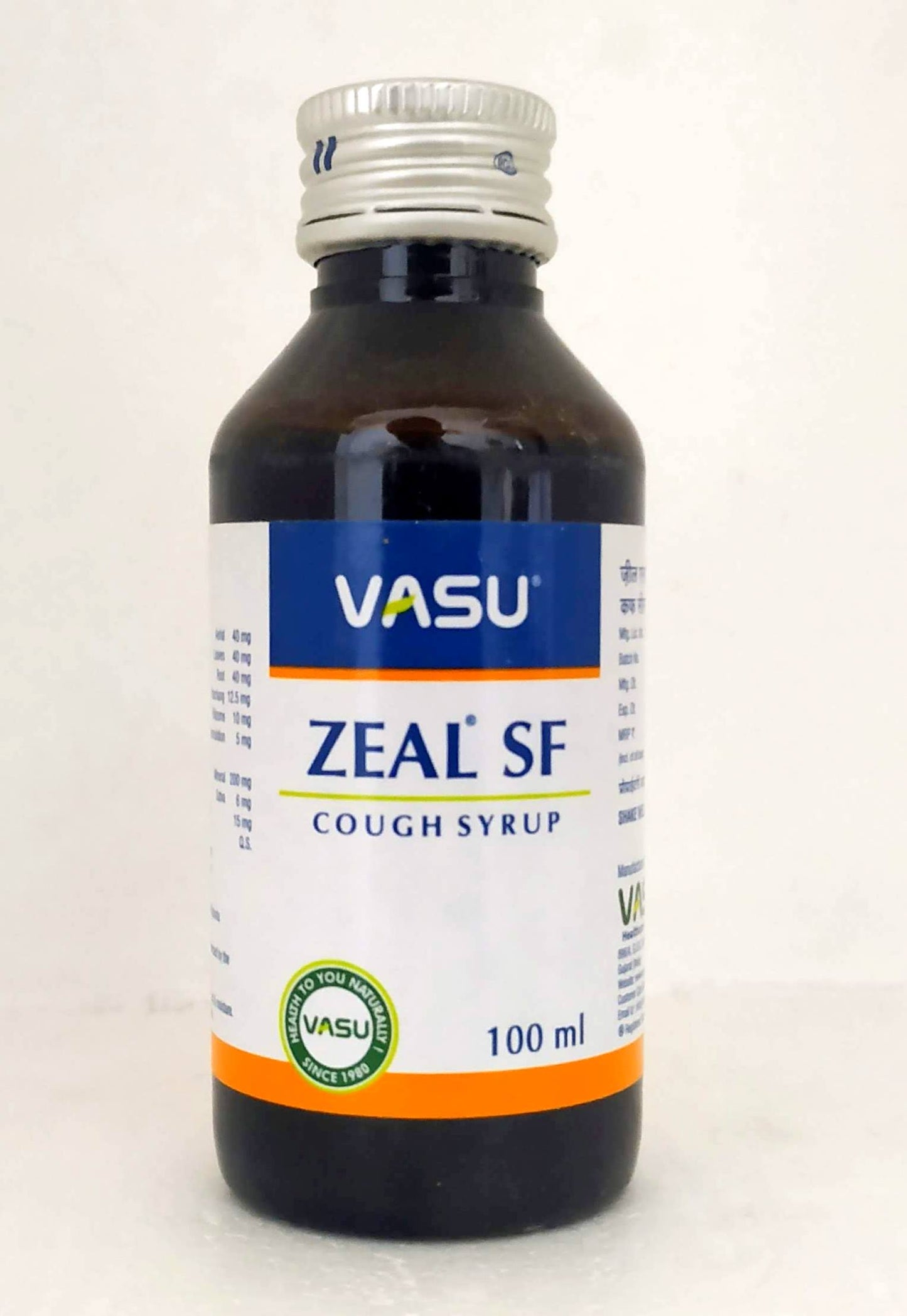 shop zeal-sf syrup 100ml at price 75.00 from vasu herbals online - ayush care