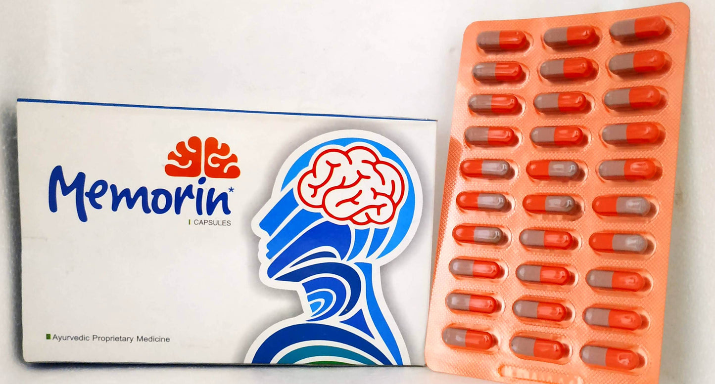 shop memorin capsules - 30capsules at price 102.00 from sg phyto online - ayush care