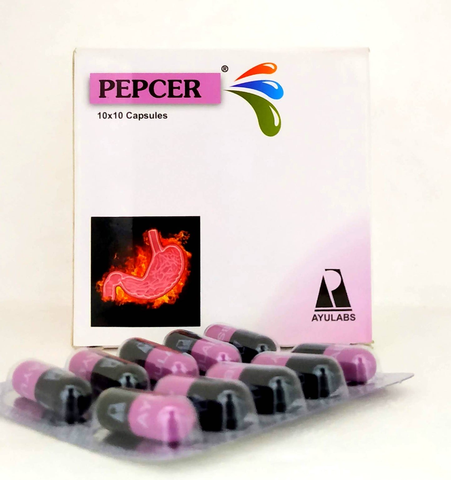 shop pepcer capsules - 10capsules at price 40.00 from ayulabs online - ayush care