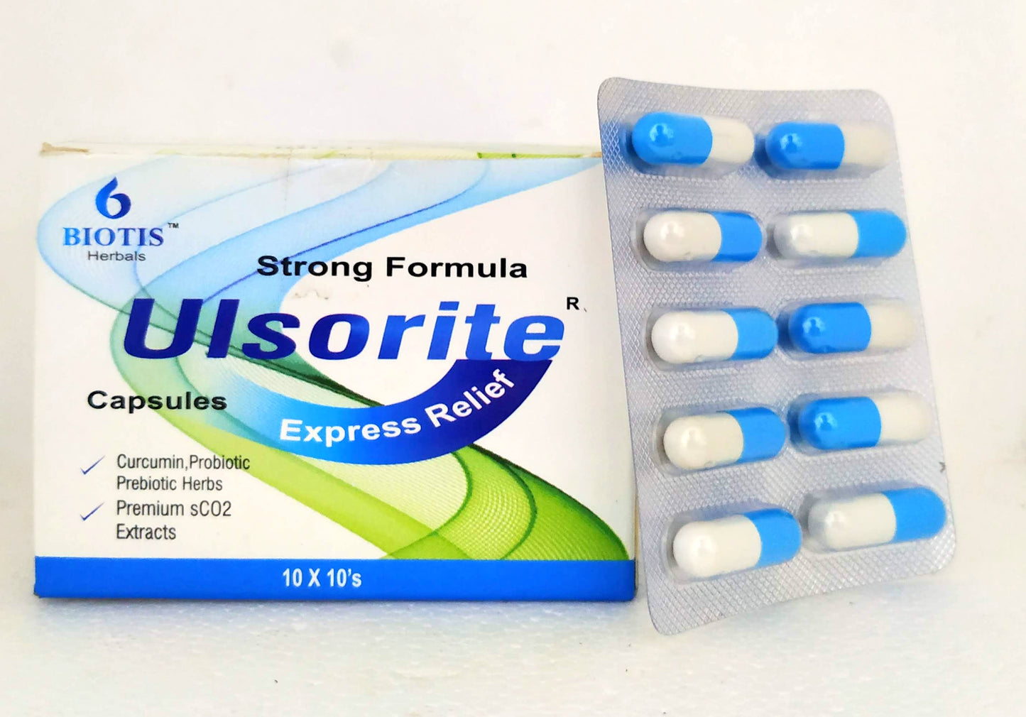 shop ulsorite capsules - 10capsules at price 82.00 from biotis online - ayush care
