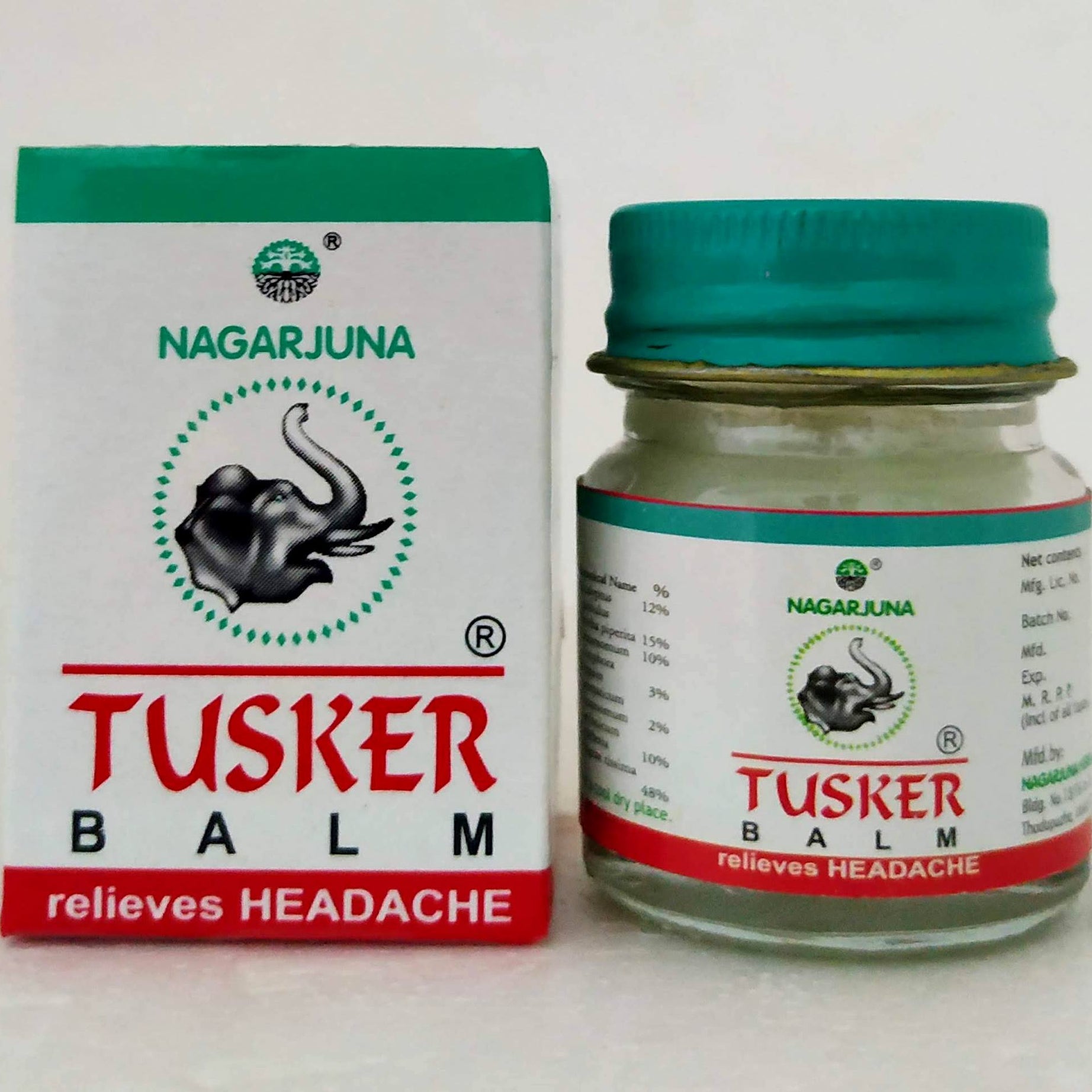 Shop Tusker balm 10gm at price 42.00 from Nagarjuna Online - Ayush Care