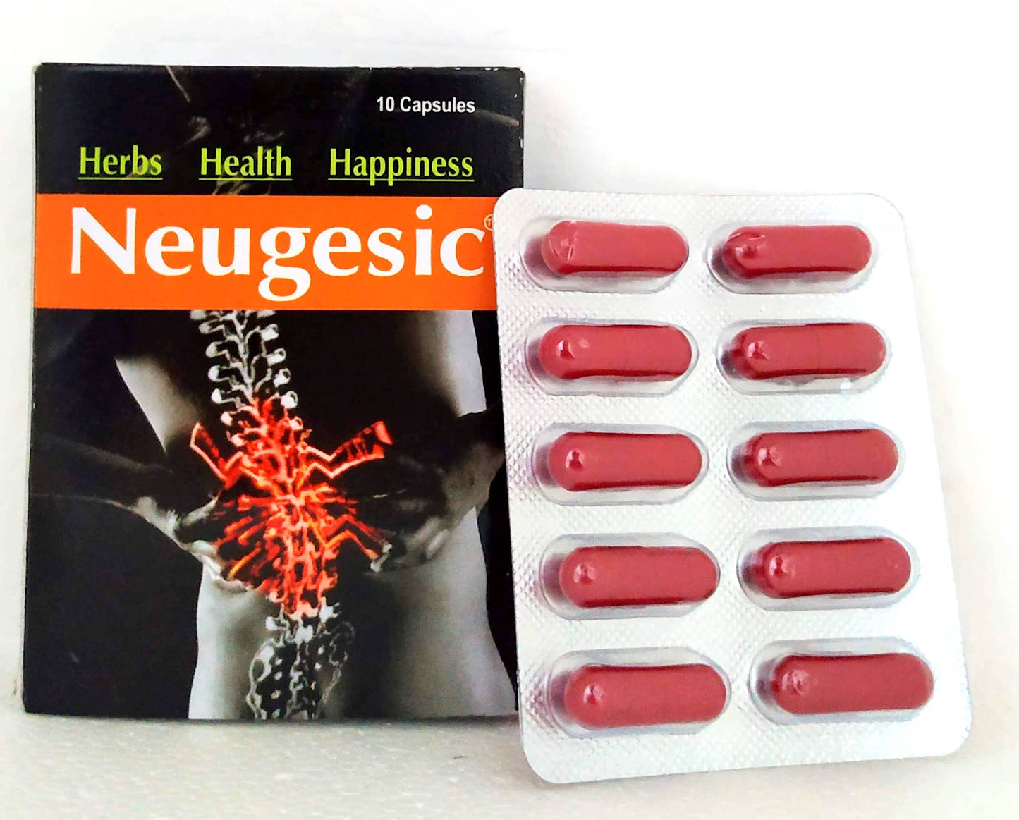 shop neugesic capsules - 10capsules at price 65.00 from nisarg pharma online - ayush care