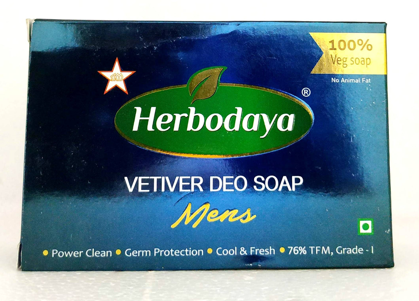 shop herbodaya vettiver deo soap 75gm at price 36.00 from herbodaya online - ayush care