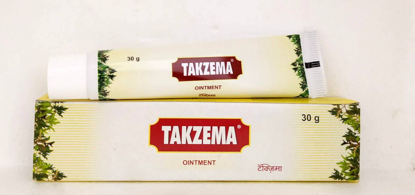 shop takzema ointment 30gm at price 94.00 from charak online - ayush care