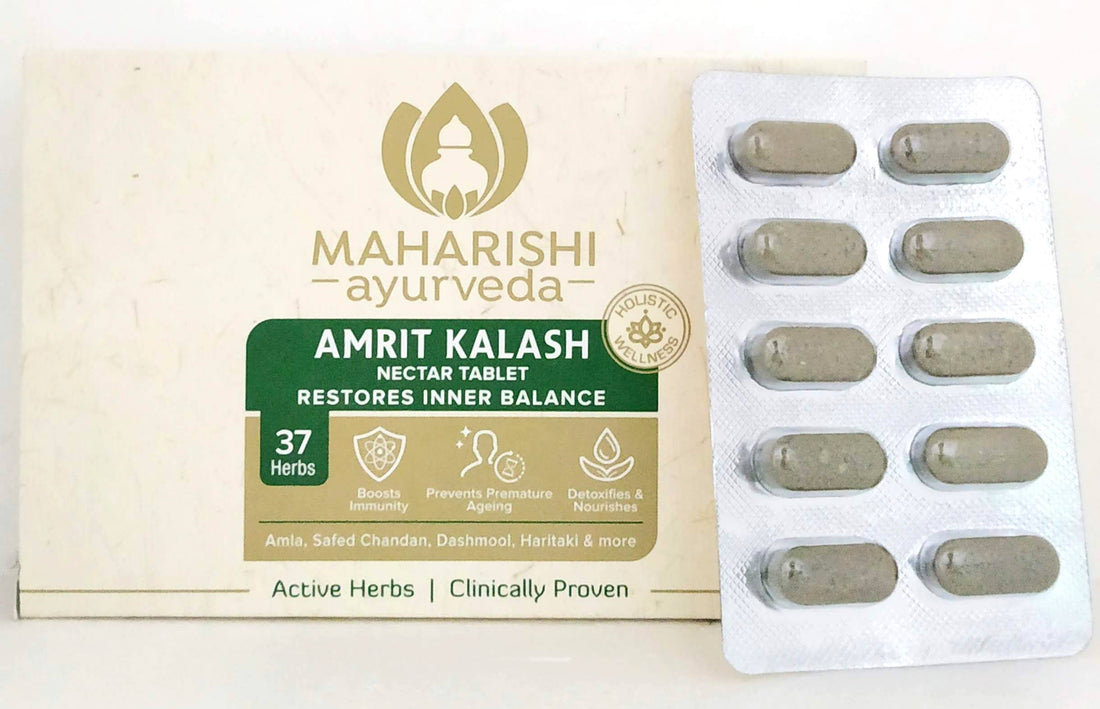 Shop Amrit kalash tablets - 10tablets at price 215.00 from Maharishi Ayurveda Online - Ayush Care