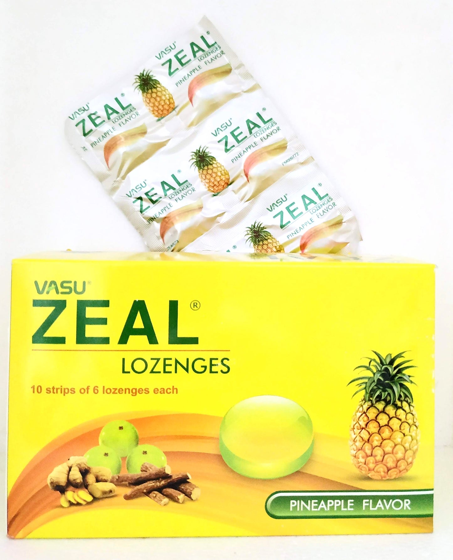 shop zeal lozenges - 6lozenges at price 30.00 from vasu herbals online - ayush care