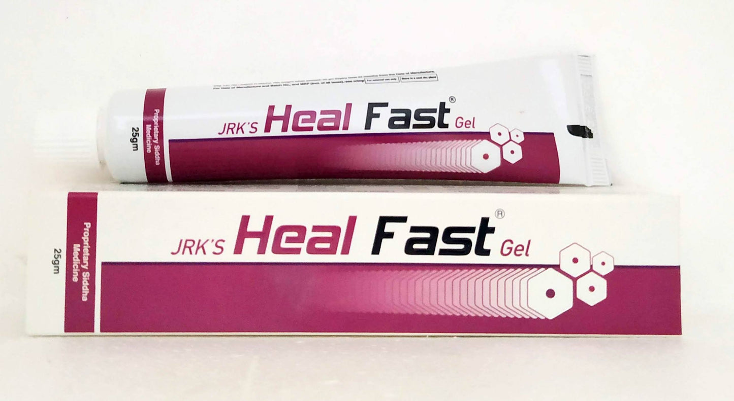 shop healfast gel 25gm at price 130.00 from dr.jrk online - ayush care