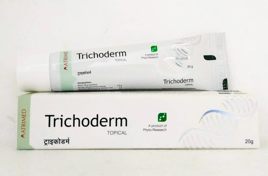 shop trichoderm ointment 20gm at price 100.00 from atrimed online - ayush care
