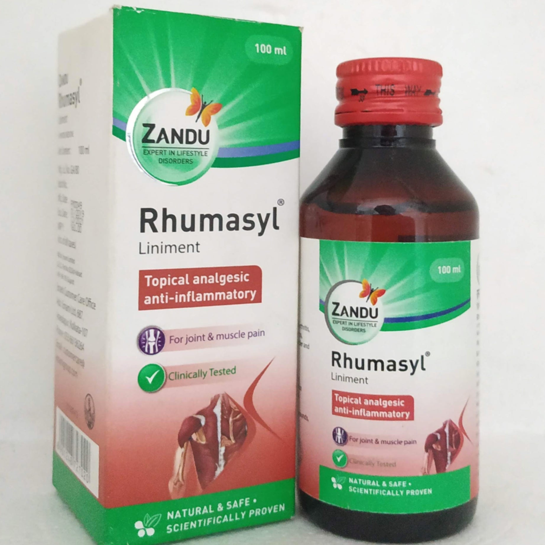 Shop Rhumasyl oil 100ml at price 220.00 from Zandu Online - Ayush Care
