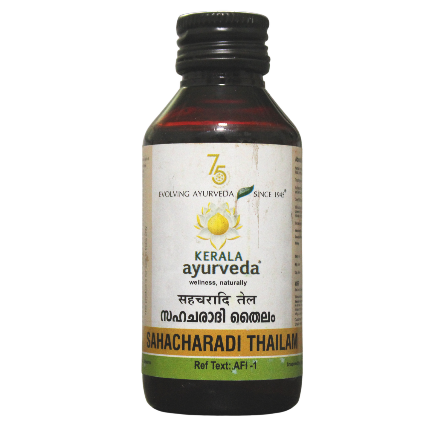 shop kerala ayurveda sahacharadi thailam - 100ml at price 90.00 from kerala ayurveda online - ayush care