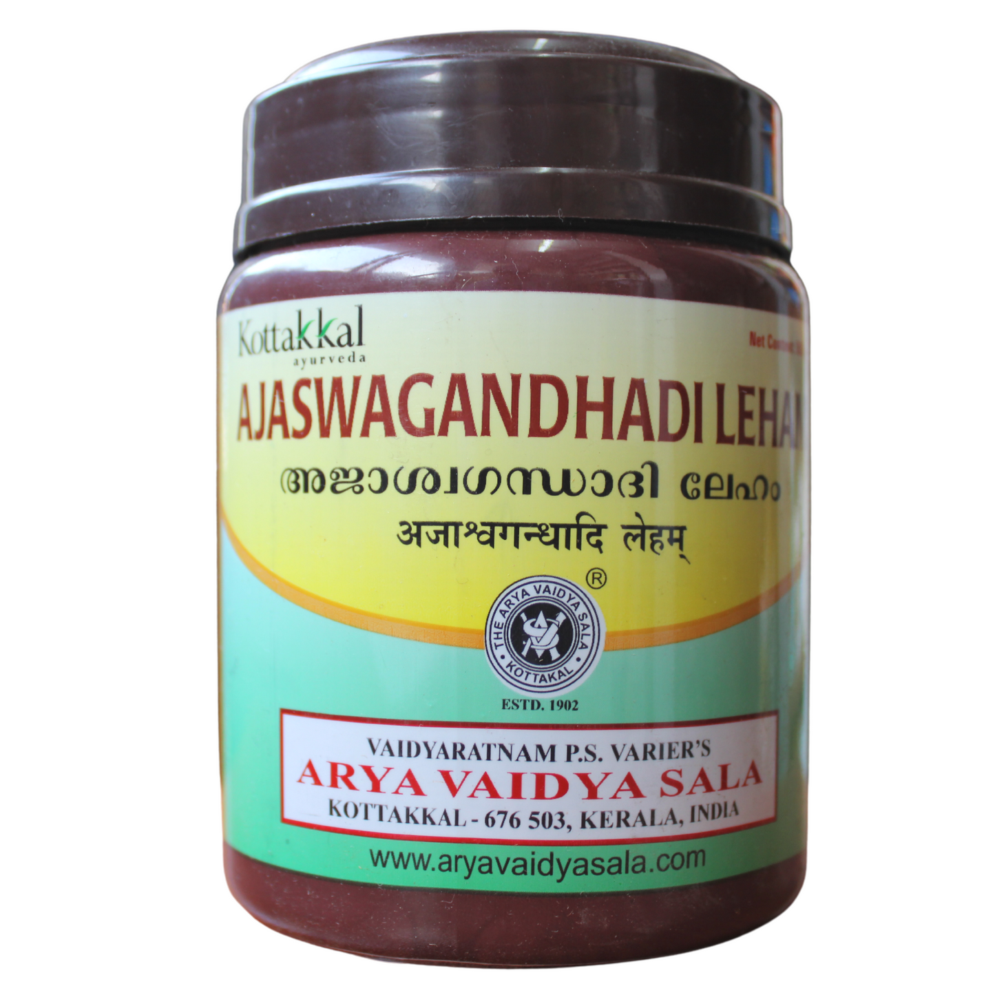 shop kottakkal ajaswagandhadhi leham 500gm at price 250.00 from kottakkal online - ayush care