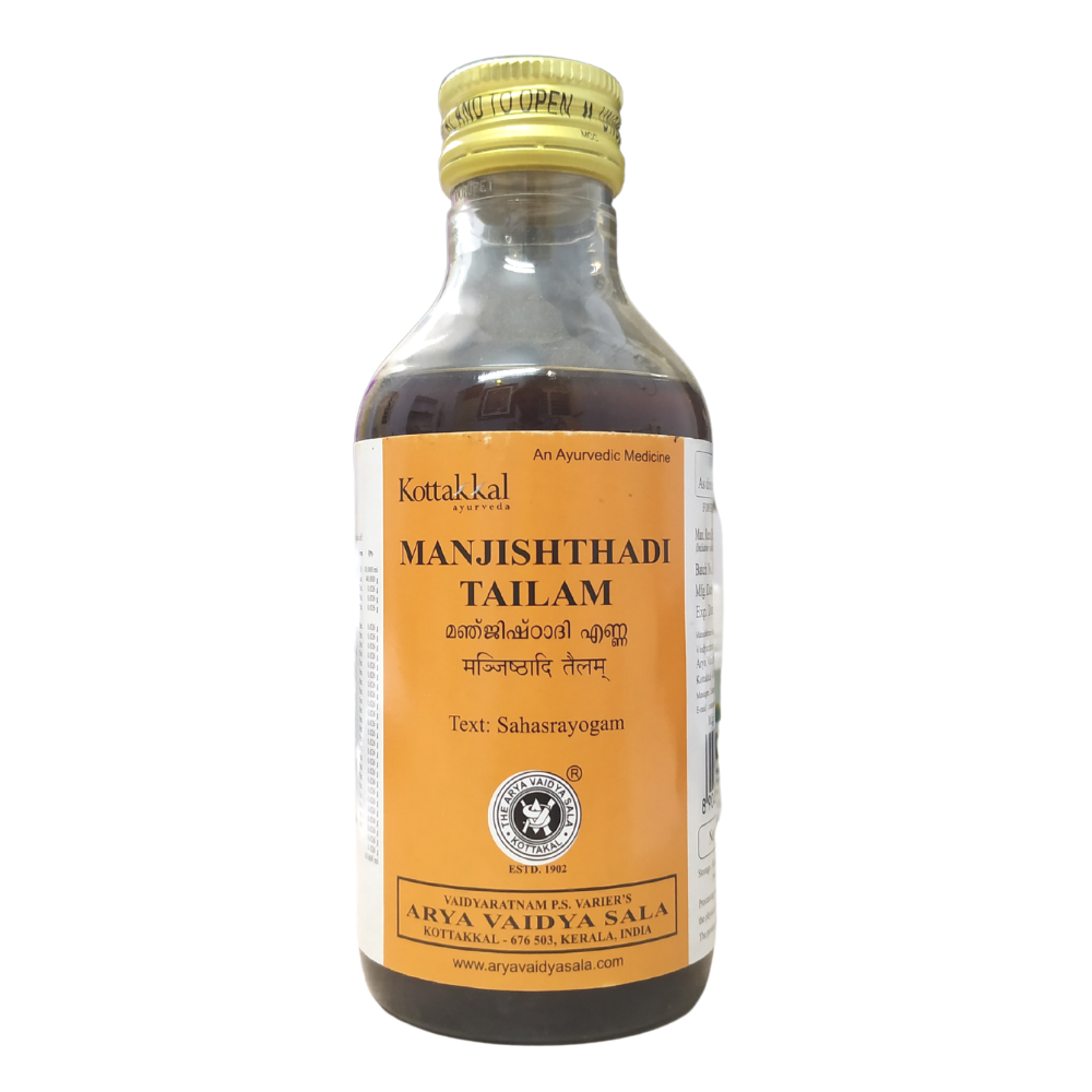 Buy Kottakkal Manjisthadi Thailam 200ml Online - Ayush Care