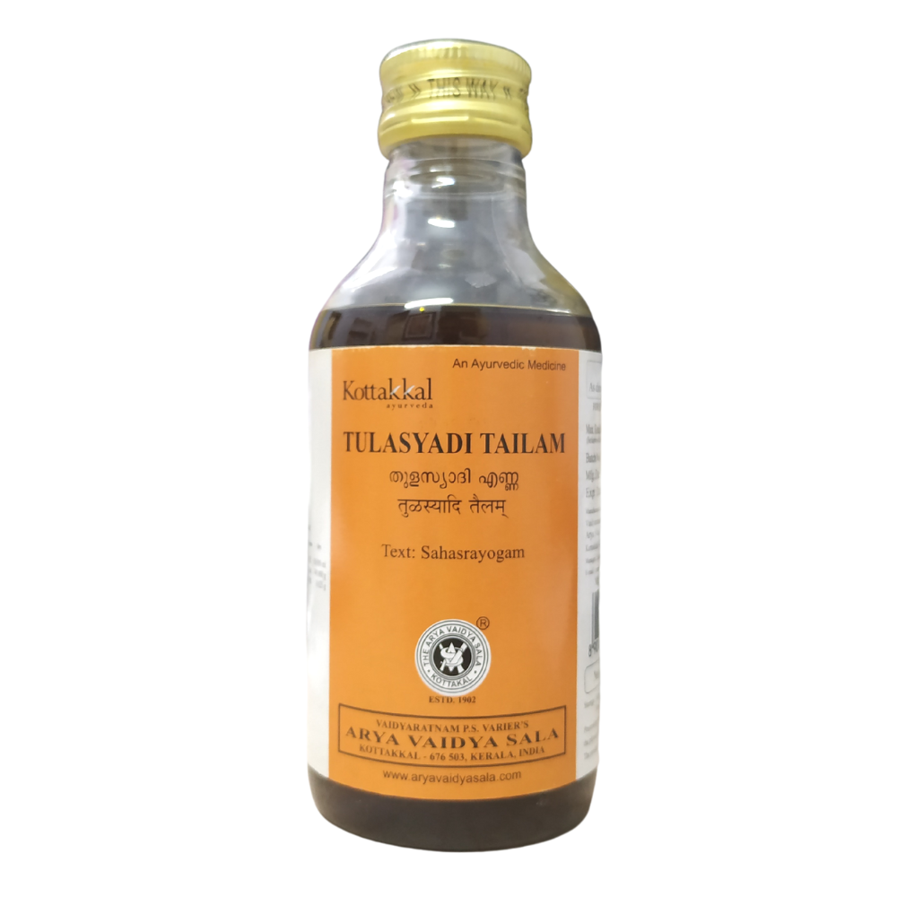 Buy Kottakkal Tulasyadi Thailam 200ml Online - Ayush Care