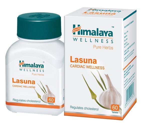 shop himalaya lasuna tablets 60tablets at price 180.00 from himalaya online - ayush care