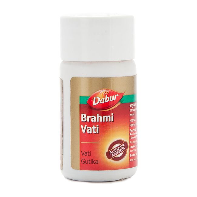 shop brahmi vati tablets 40tablets at price 125.00 from dabur online - ayush care