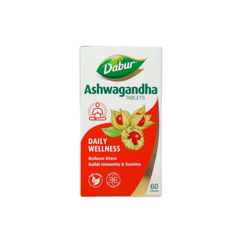 Shop Ashwagandha tablets - 60tablets at price 150.00 from Dabur Online - Ayush Care