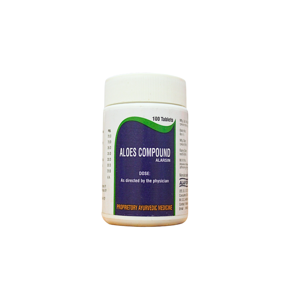 alarsin aloes compound tablets 100tablets