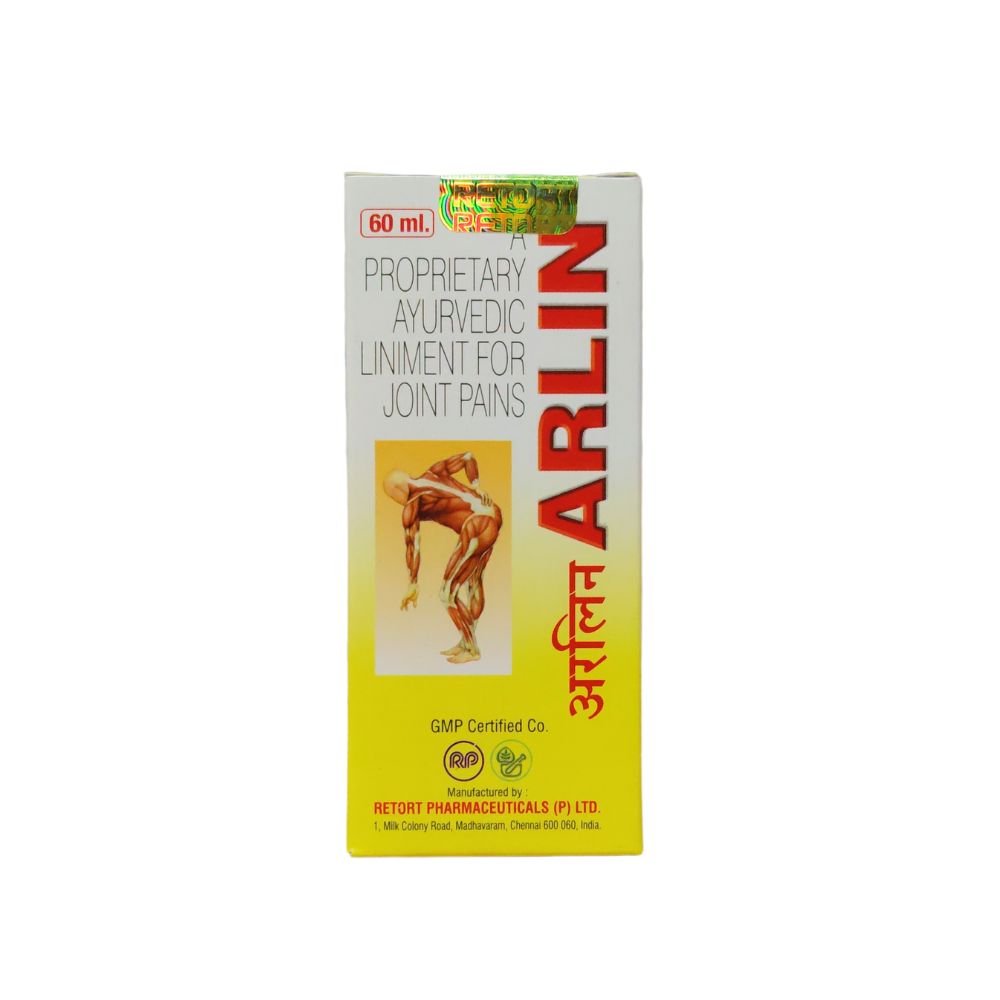 Buy Arlin Liniment - 60ml Online - Ayush Care