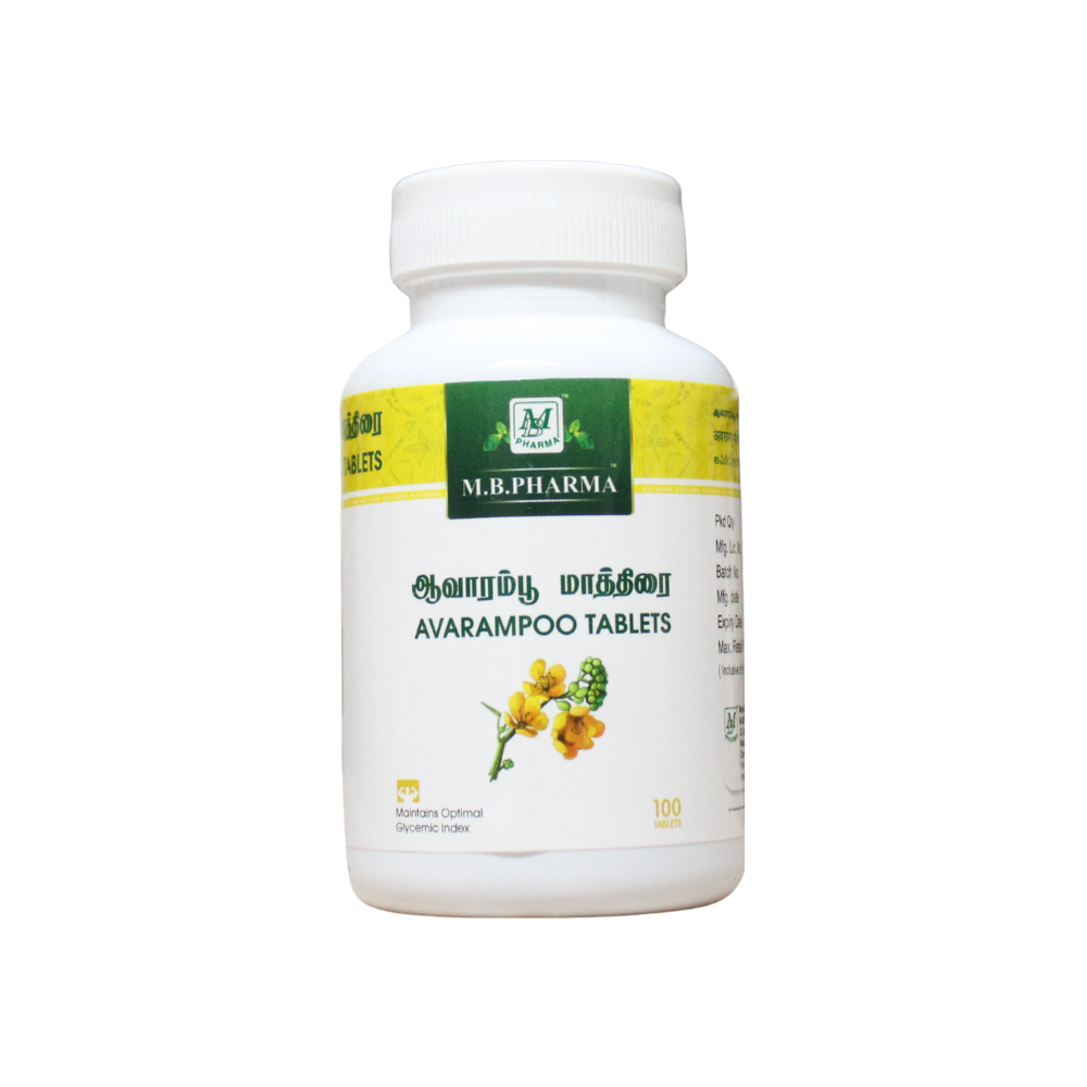 avarampoo tablets - 100 tablets