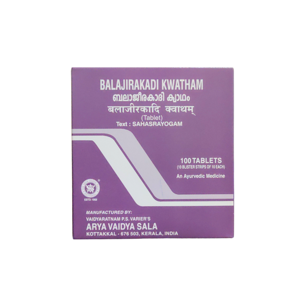 balajirakadi kwatham tablets - 10 tablets