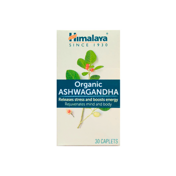 Himalaya Organic Ashwagandha Caplets - 30 Caplets