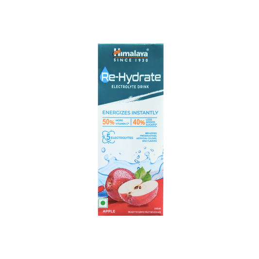 Himalaya Re-Hydrate Electrolyte Apple Drink 200ml