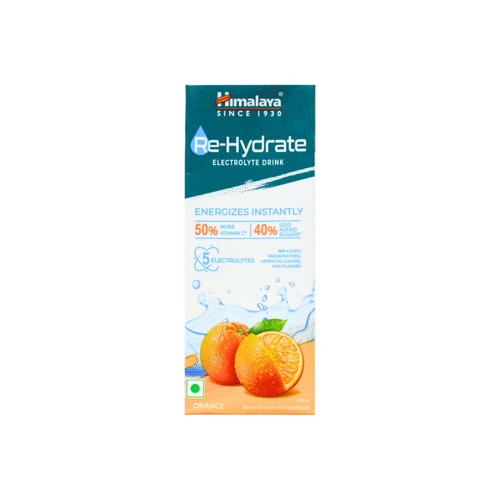 Himalaya Re-Hydrate Electrolyte Drink 200ml ( Orange )