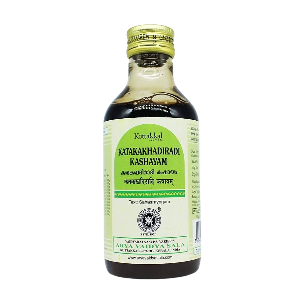kottakkal katakakhadiradi kashayam 200ml