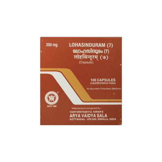 Lohasinduram Capsules - 10 Capsules