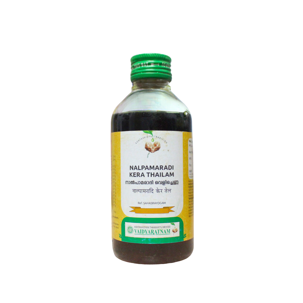 vaidyaratnam nalpamaradi kera thailam 200ml