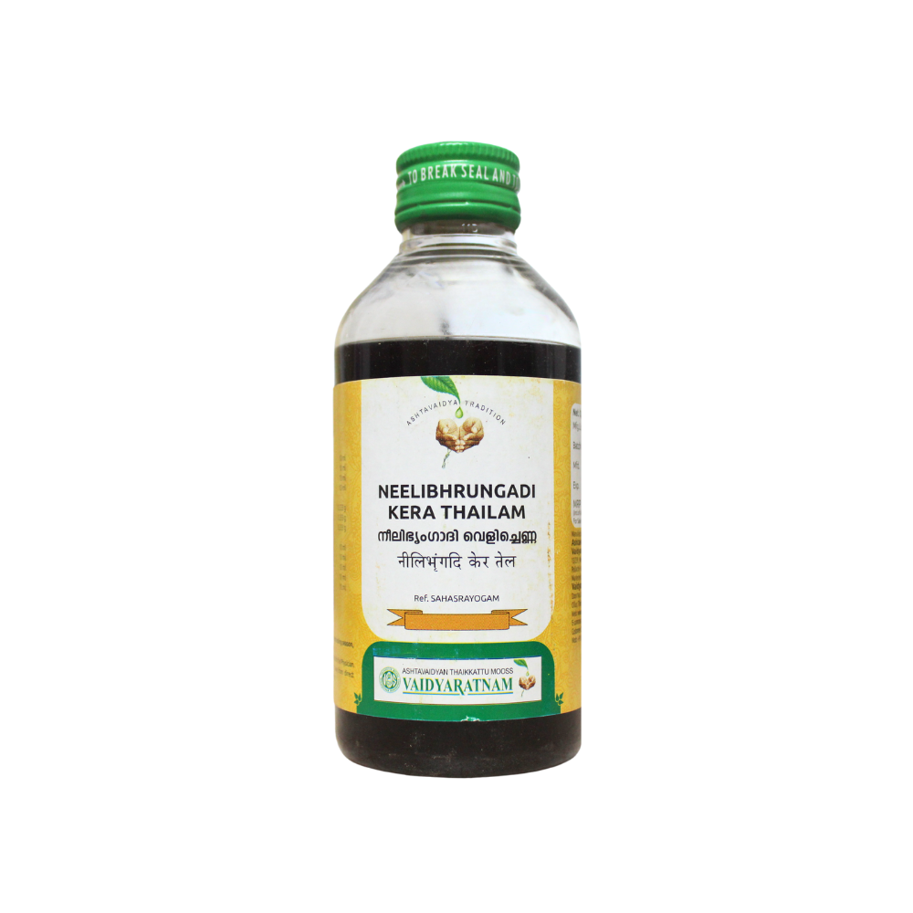 vaidyaratnam neelibhringadi kera thailam 200ml