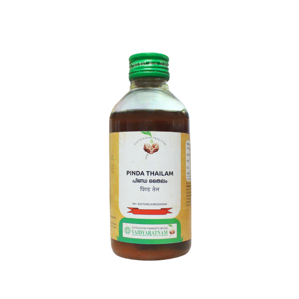 vaidyaratnam pinda thailam 200ml