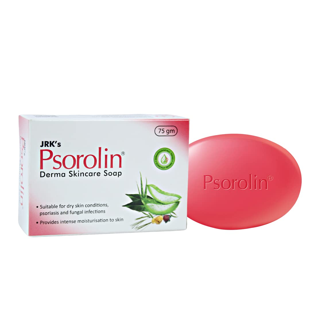 psorolin derma skin care soap 75 gm